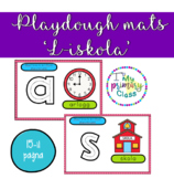Playdough Letter Mats - L-iskola