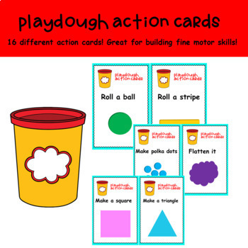 Playdough Mat Activities and fine motor BUNDLE Toddler Preschool