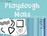 Playdough Mat Shapes, for use with Play-doh