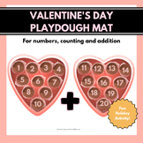 Playdough Mat for Valentine's Day
