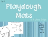Playdough Mats: complete the picture