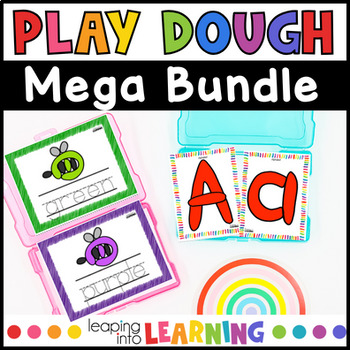 Toddler Playdough Number Mats by Leaping into Learning with Kaley