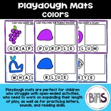 Playdough Mats Colors (Playdoh Mats/Play Dough Mats)