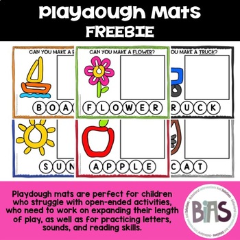 Color Play Dough Mats  Playdough, Playdough mats, Preschool learning  activities