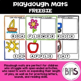 Playdough Mats FREEBIE (Playdoh Mats/Play Dough Mats)