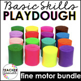 Kindergarten Playdough Mats | Fine Motor Activities Bundle