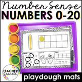 Number Sense Playdough Mats 0-20 Fine Motor Activities