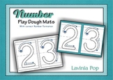 Playdough Mats - Numbers (0-30) with Correct Number Formation