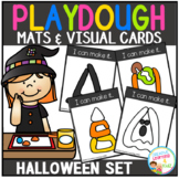 Playdough Mats & Visual Cards: Halloween Set