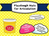 Playdough Mats for Articulation: T & D Edition