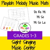 Playdough Melody Music Mats