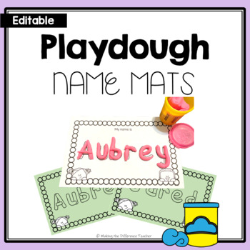 Playdough Mat (Name it, Make it, Trace it A-Z) Digital Downlaod –  Sensationally OT