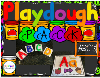 Playdough Pack: Math, Literacy, and Fine Motor Fun! by Preschool Wonders