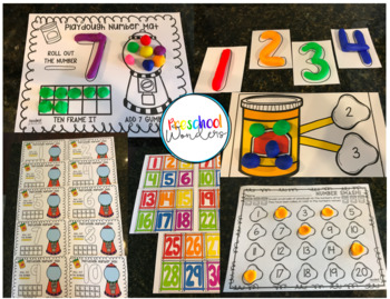 Playdough Pack: Math, Literacy, and Fine Motor Fun! by Preschool