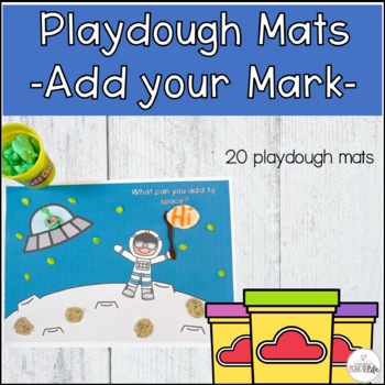 Playdough (Play-doh) Mat Scenes - Add Your Mark 