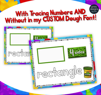 Editable Playdoh Name Mats Play Dough by Print Designs by Kris