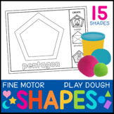 Playdough Shape Mats : Fine Motor Skills