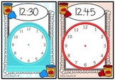 Playdough Time Mats - O'clock, Half Past, Quarter To and Past