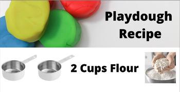 Preview of Playdough Visual Recipe