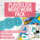 Playdough Word Work Pack (Literacy Center Activities)