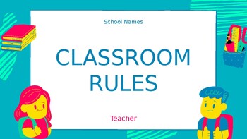Preview of Playful Classroom Rules Education Presentation: Engaging and Fun