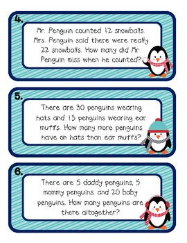 Playful Penguins Math and Literacy Centers by Anna Brantley | TpT