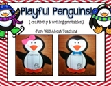 Playful Penguins! { craftivity and printables }
