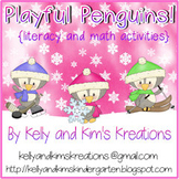 Playful Penguins! {literacy and math activities}