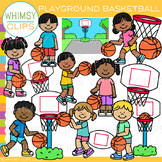 Sports Kids Playground Basketball Clip Art