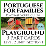 Playground Montessori Cards in Portuguese | Olá Portuguese