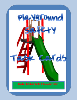 Preview of Playground Health and Safety Task  Cards