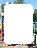 Playground Themed Print Out Border Page