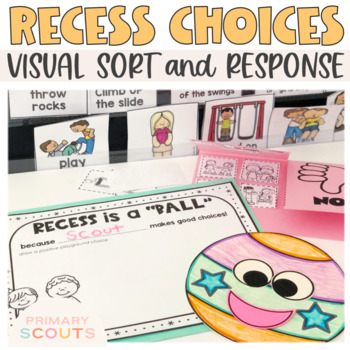 Preview of Playground and Recess Rule SORTING Chart | First Week of School Activities