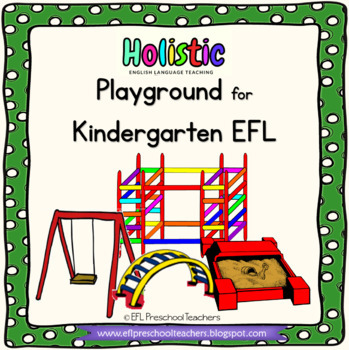 Preview of Playground, Park Unit for Preschool ESL