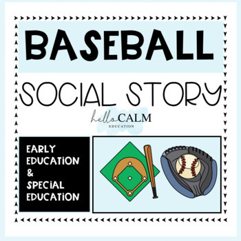 Preview of Baseball Social Story