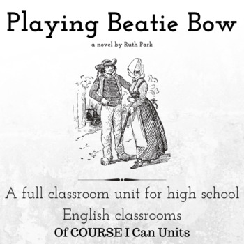 Preview of Playing Beatie Bow Australian Novel Analysis Unit PPT and Printable PDFs