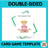 Customize it! Playing Card Template Perfectly Aligned for 