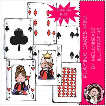 Playing Card Clip Art by Digital Classroom Clipart
