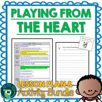 Preview of Playing From The Heart by Peter H. Reynolds Lesson Plan and Activities
