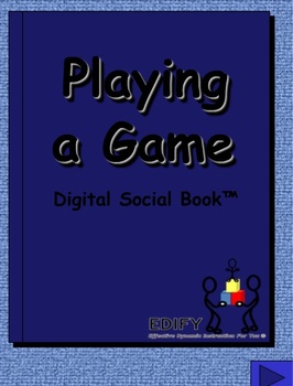 Preview of Playing a Game Digital Social Book