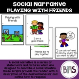 Playing with Friends Visual Social Narrative | Social Story 