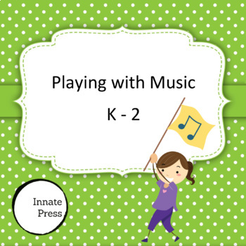 Preview of Elementary Music Curriculum for Kindergarten 1st and 2nd Grade or Homeschool