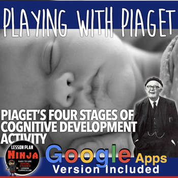 Preview of Piaget’s Four Stages of Cognitive Development Activity + Distance Learning