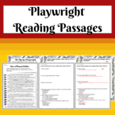 Playwright Reading Passages- Informational and Narrative