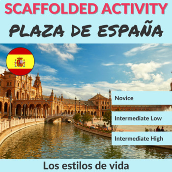 Preview of Plaza de España - Scaffolded Cultural Activity: La vida contemporánea