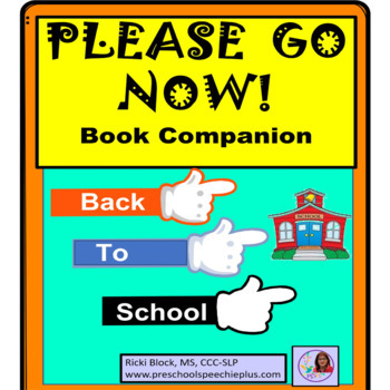 Preview of Please Go Now Book Companion Printable & Digital