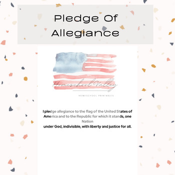 Preview of Pledge Of Allegiance