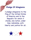 Pledge Of Allegiance poster