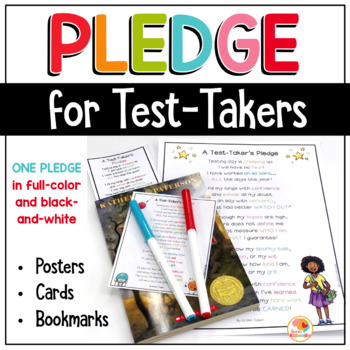 Preview of Pledge for State Testing Encouragement: Positive Affirmations for Testing