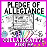 Pledge of Allegiance Collaborative Poster - Back to School
